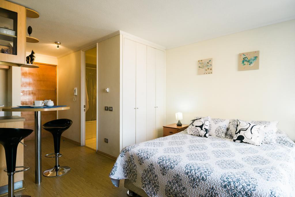 Departamento Amoblado Providencia Apartman Santiago Kültér fotó